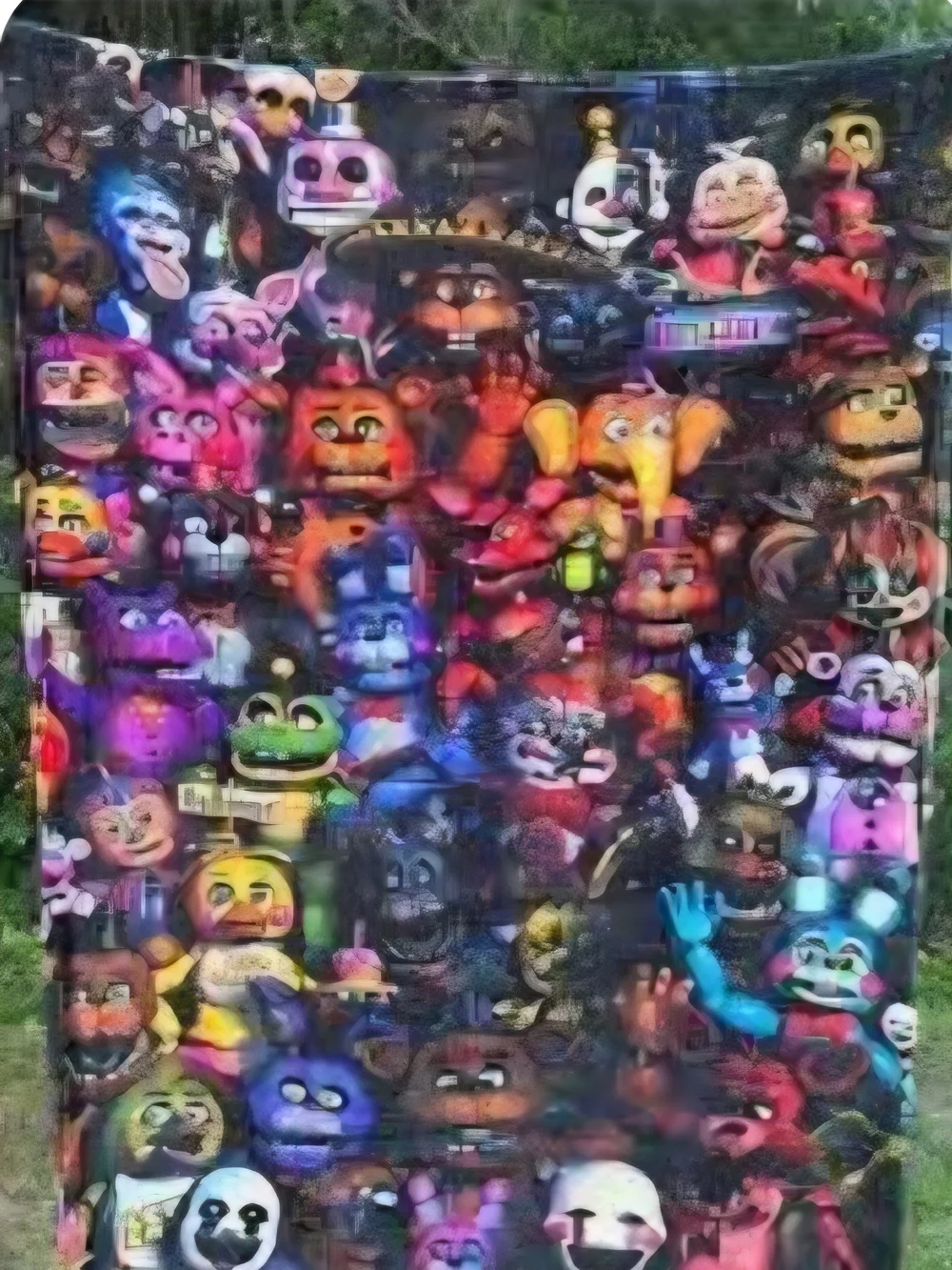 Five Nights At Freddys Fleece 40 X 50 Throw